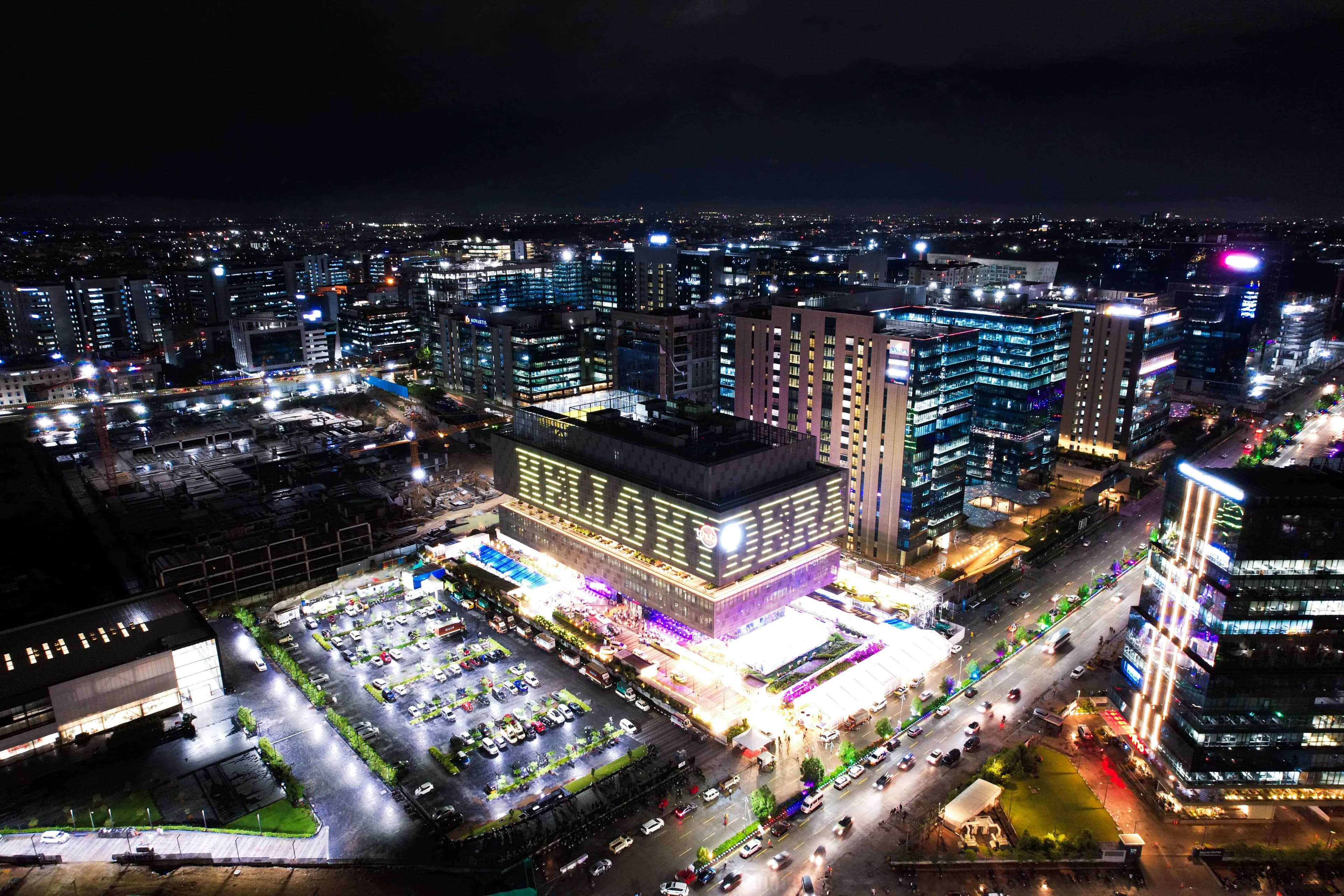 Hyderabad T-Hub night campus